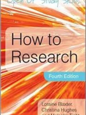 How to Research 4th Edition